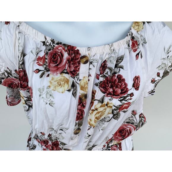 J IS FOR JUSTIFY, SIZE 2X OFF THE SHOULDER SUMMER DRESS - Picture 3 of 4